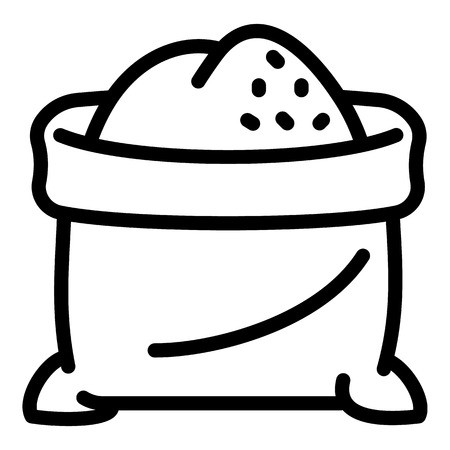 Flour Sack Icon Outline Flour Sack Vector Icon For Web Design 450x450 Flour Sack Icon Outline Flour Sack Vector Icon For Web Design