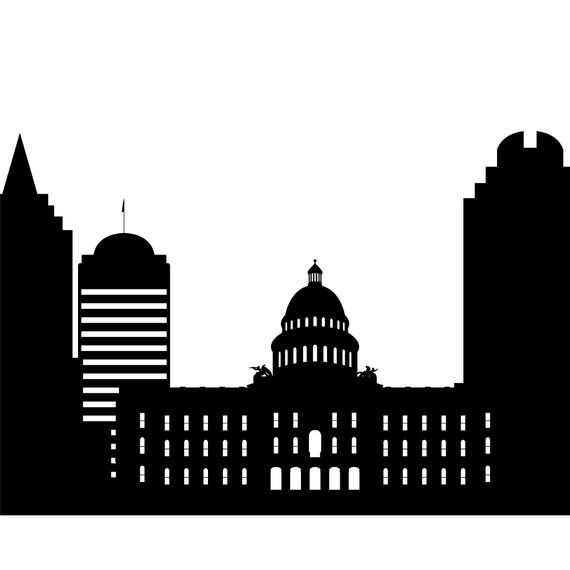 570x570 Sacramento Skyline Printable