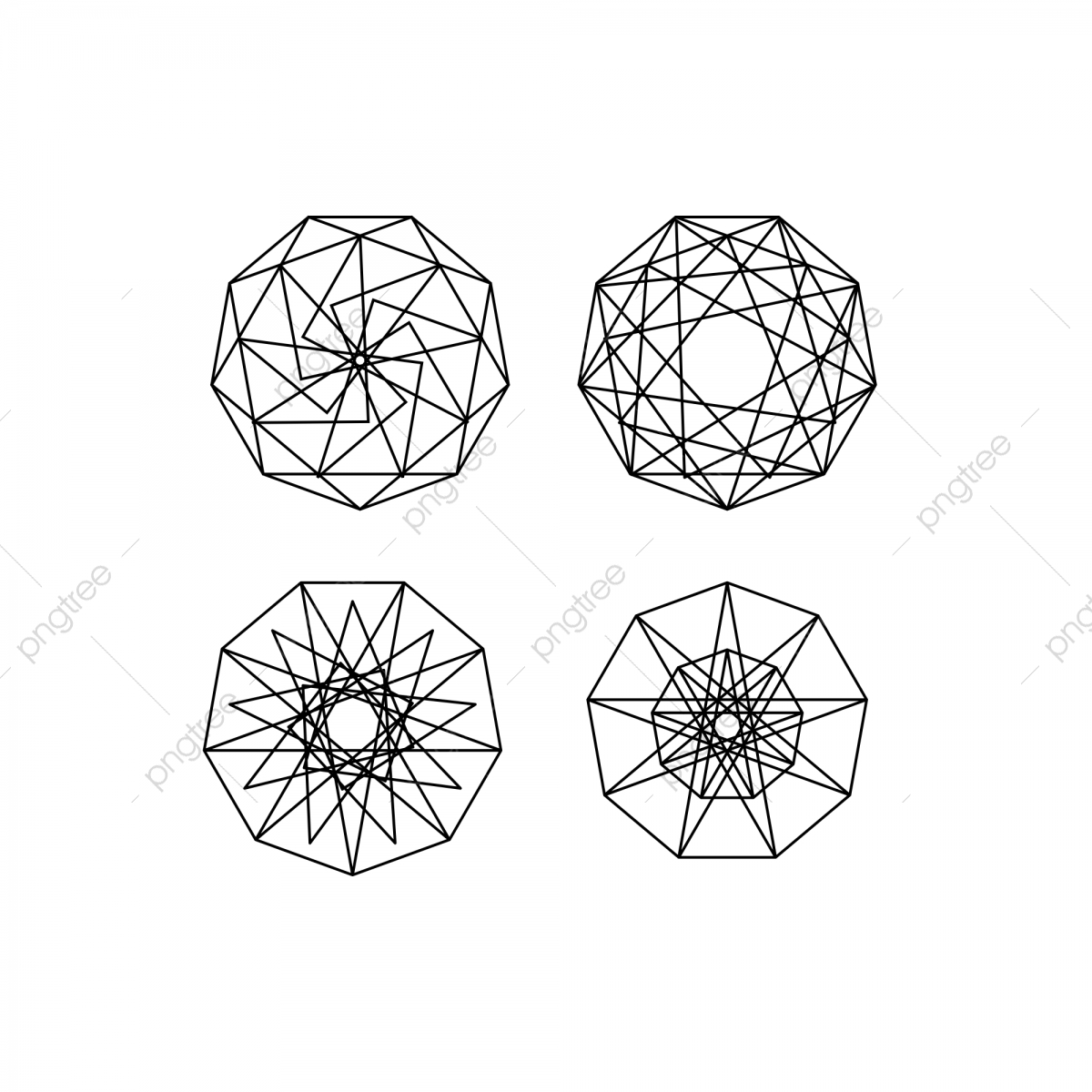 1200x1200 Sacred Geometry Vector Graphic, Icon, Triangle, Polygon Png