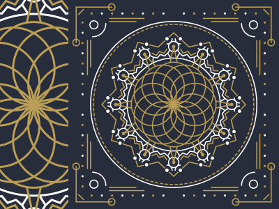 400x300 Free Sacred Geometry Vector Mandala