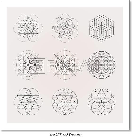 Sacred Geometry Free Vector at Vectorified.com | Collection of Sacred ...