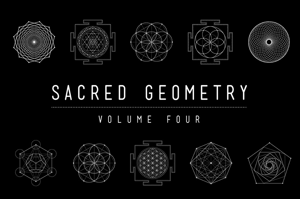 980x652 Skybox Creative Sacred Geometry Vector Set Vol
