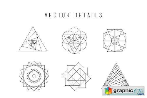 500x333 Ultimate Sacred Geometry Bundle Free Download Vector Stock Image