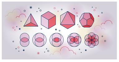 383x200 Sacred Geometry Free Vector Art