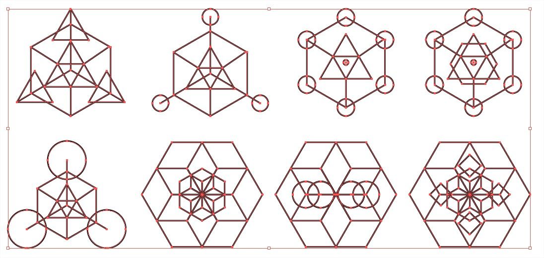 1096x520 Sacred Geometry Vector Pack For Adobe Illustrator Moonlight Band