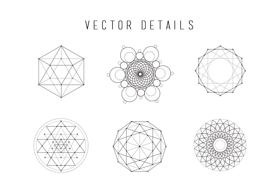 1160x772 Sacred Geometry Vector Bundle