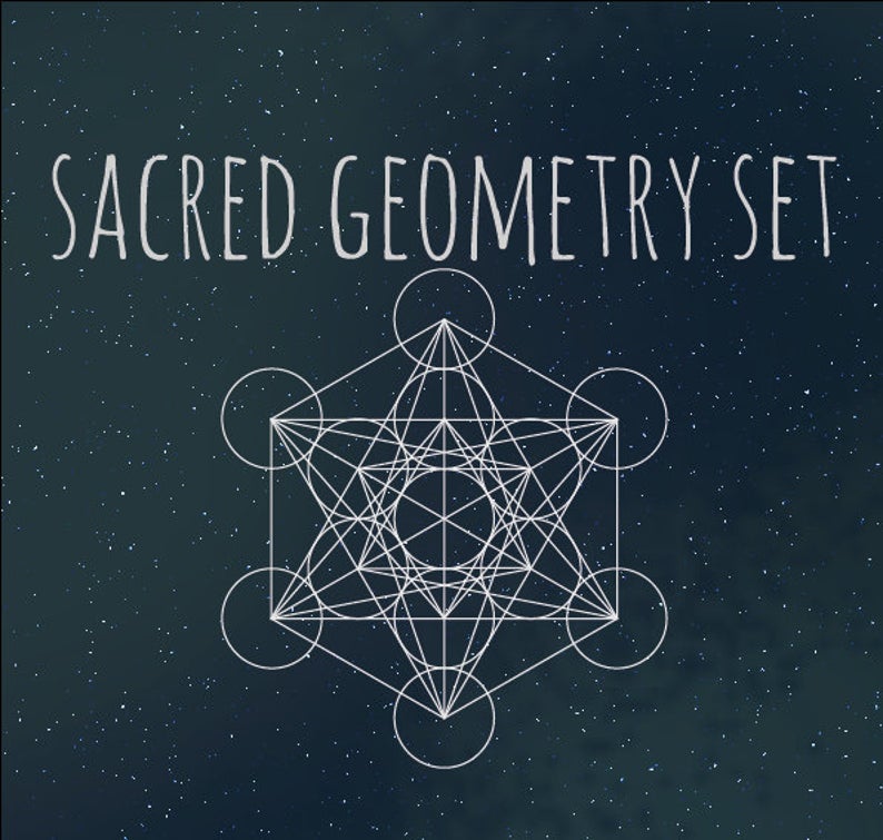 794x755 Sacred Geometry Vectorpng Set Shapes Etsy