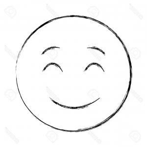 300x300 Photostock Vector Happy And Sad Emoji Smiley Faces Line Art Vector