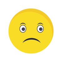 200x200 Sad Face Free Vector Art