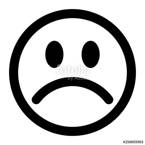 500x500 Sad Face Emoji Stock Image And Royalty Free Vector