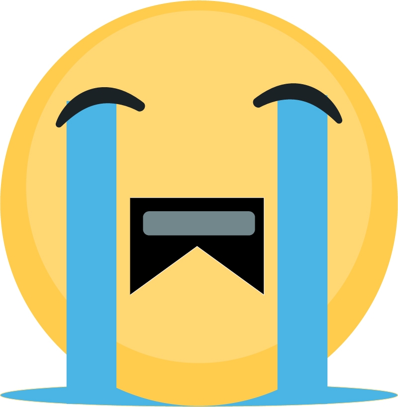 800x817 Freepiker Sad Emoji Vector Graphics