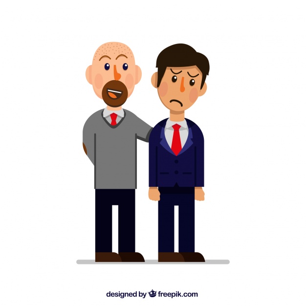 626x626 Sad Businessman Vector Free Download