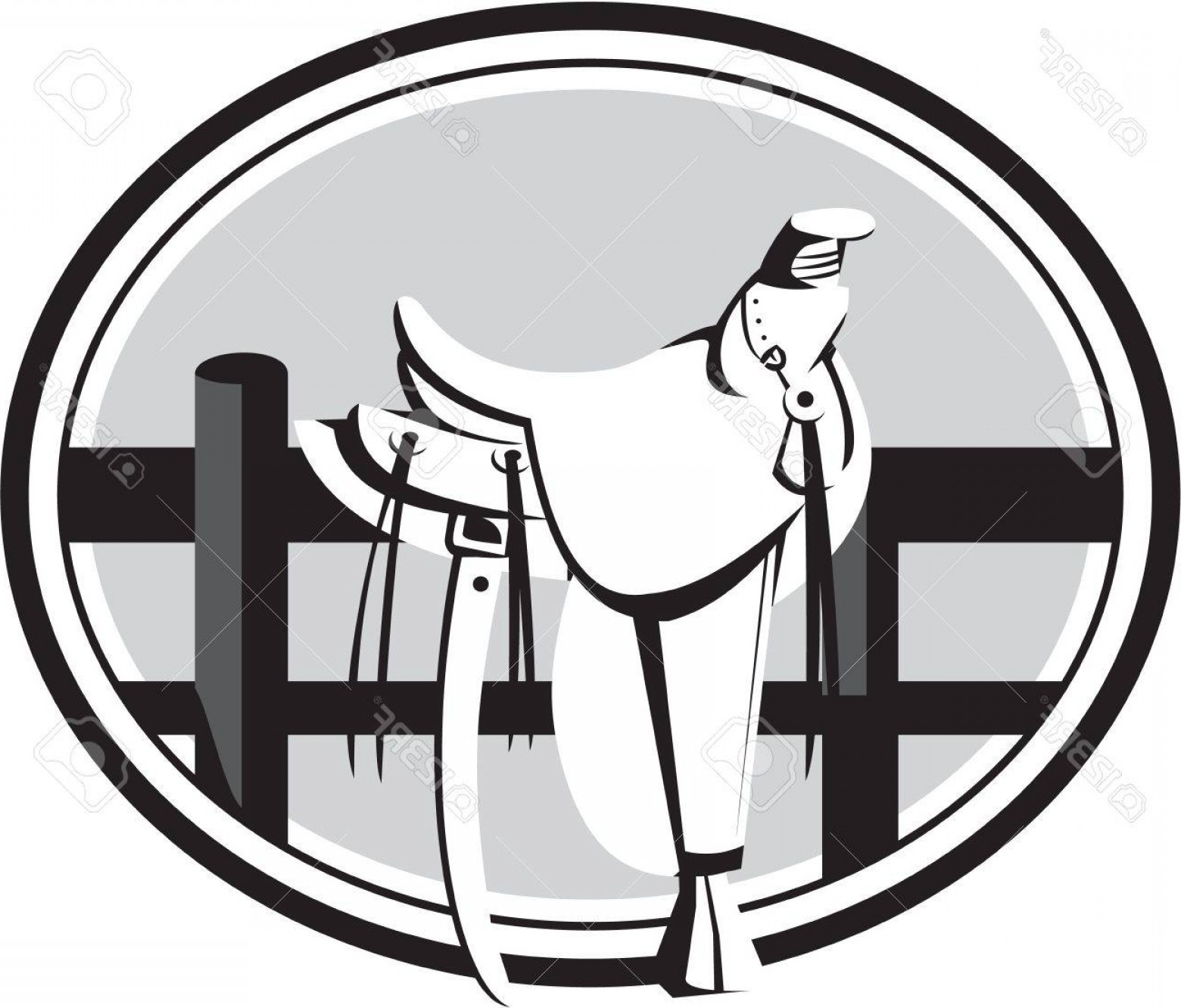 1560x1332 Vector Western Saddle Catamart