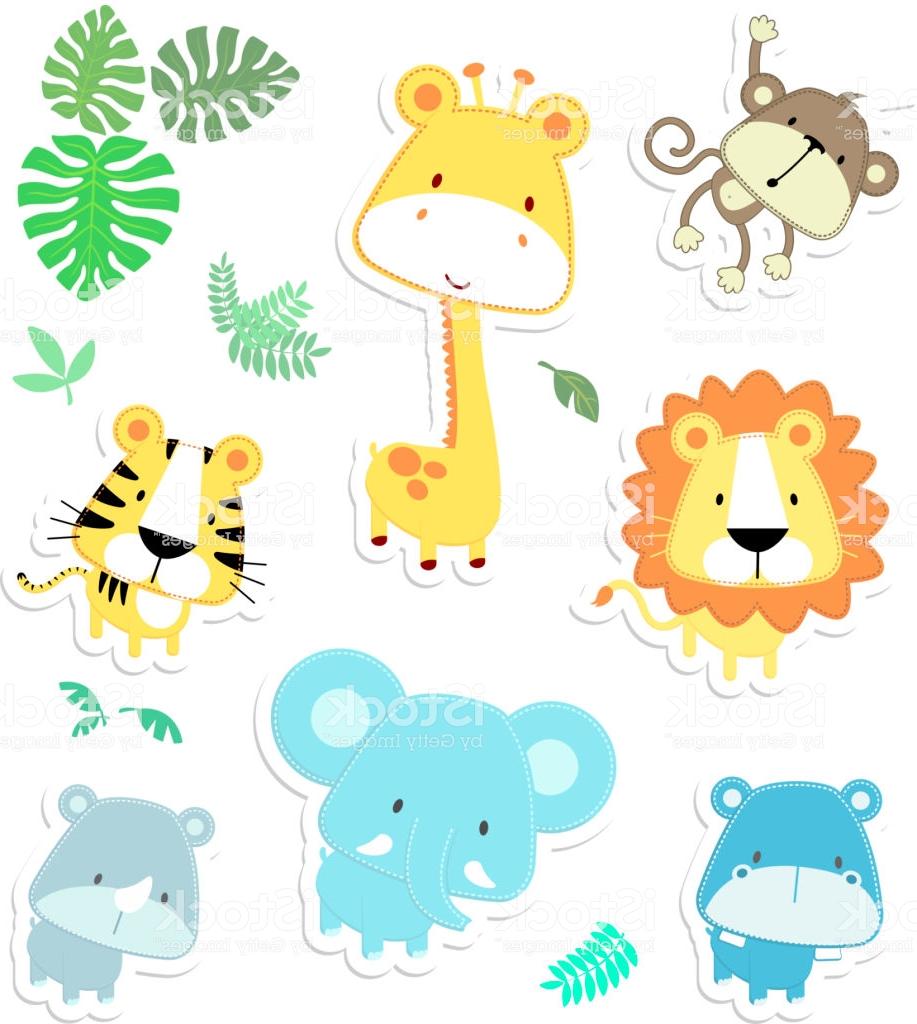 917x1024 Unique Baby Safari Animals Vector Photos Free Vector Art, Images