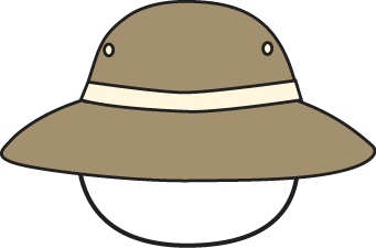 Safari Hat Clipart 341x225 Safari Hat Clipart