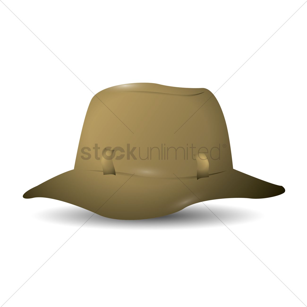 Safari Hat Vector Image 1300x1300 Safari Hat Vector Image