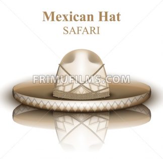 Mexican Hat Vector Realistic Detailed Illustration Frimufilms 324x316 Mexican Hat Vector Realistic Detailed Illustration Frimufilms