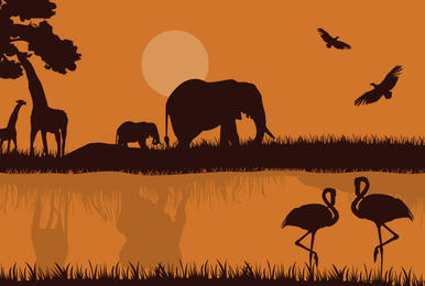 386x260 Safari Vector Graphics To Download