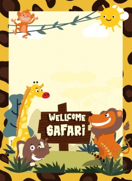 269x368 Safari Free Vector Download