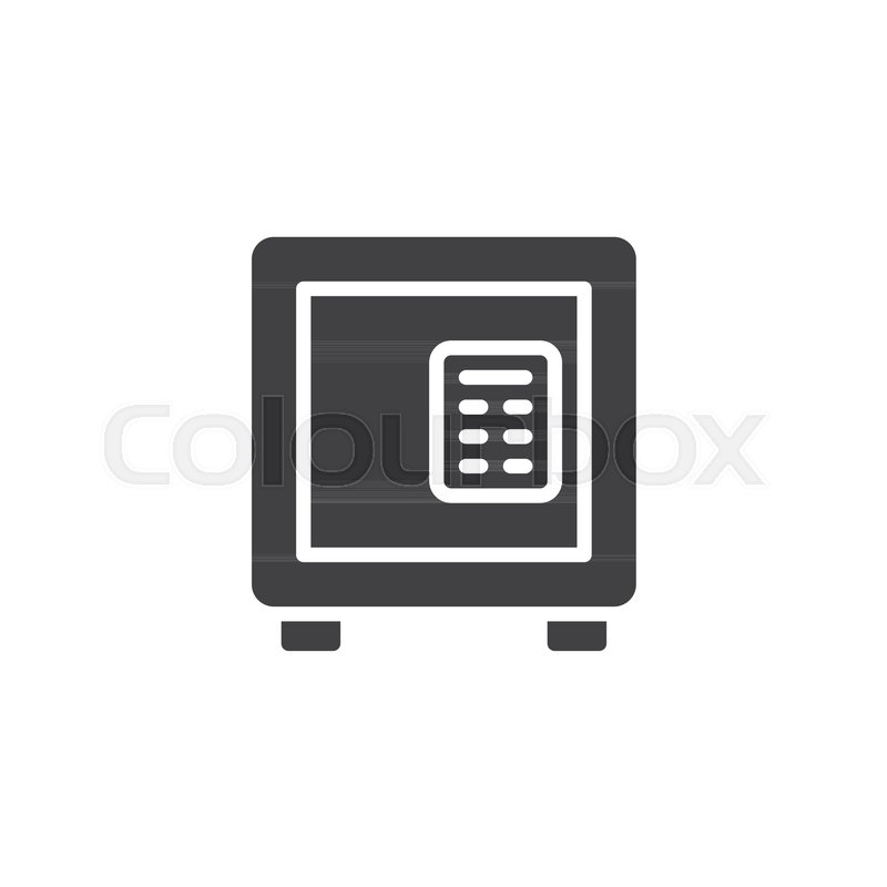 Safe Box Vector Icon Filled Flat Sign Stock Vector Colourbox 800x800 Safe Box Vector Icon Filled Flat Sign Stock Vector Colourbox