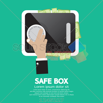 Stock Illustration Of Safe Box Vector Illustration 340x340 Stock Illustration Of Safe Box Vector Illustration