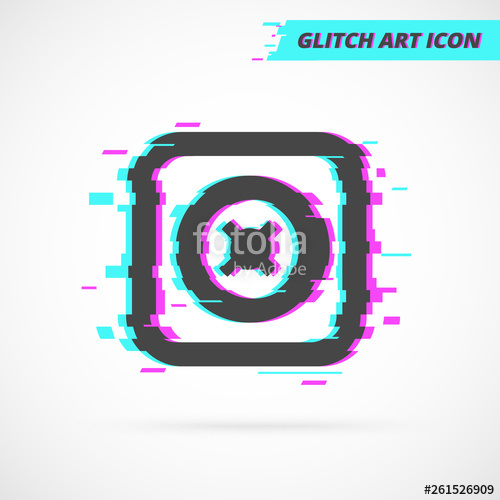 Glitch Art Safe Box Vector Icon Stock Image And Royalty Free 500x500 Glitch Art Safe Box Vector Icon Stock Image And Royalty Free