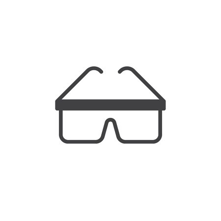 Safety Glasses Icon Vector, Filled Flat Sign, Solid Pictogram 450x450 Safety Glasses Icon Vector, Filled Flat Sign, Solid Pictogram