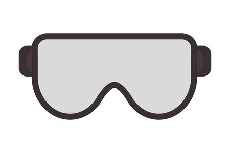 Flat Design Safety Goggles Icon Vector Illustration 450x300 Flat Design Safety Goggles Icon Vector Illustration