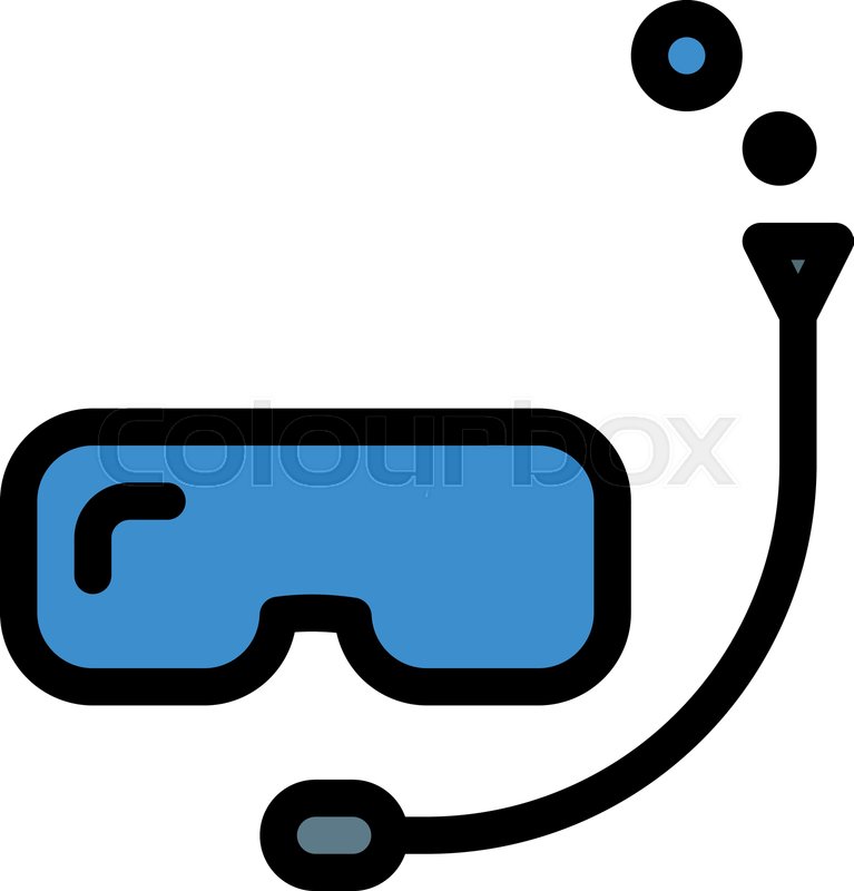 Diving Safety Goggles Stock Vector Colourbox 767x800 Diving Safety Goggles Stock Vector Colourbox