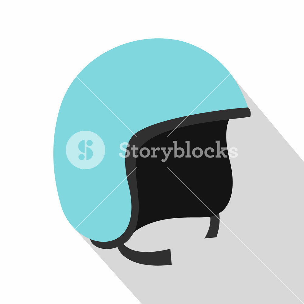 Blue Safety Helmet Icon Flat Illustration Of Blue Safety Helmet 1000x1000 Blue Safety Helmet Icon Flat Illustration Of Blue Safety Helmet