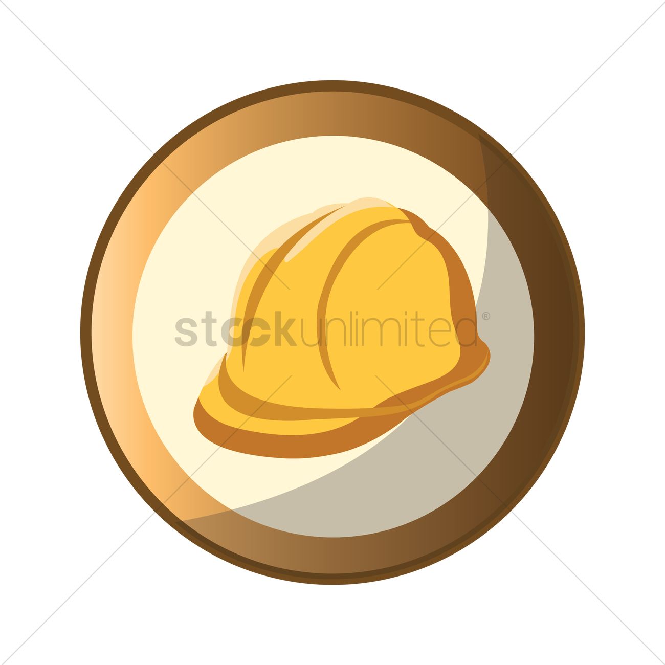 Safety Helmet Vector Image 1300x1300 Safety Helmet Vector Image