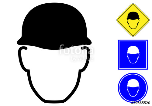 Safety Helmet Pictogram And Icons Stock Image And Royalty Free 500x348 Safety Helmet Pictogram And Icons Stock Image And Royalty Free