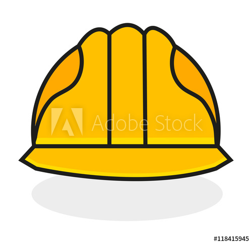 Safety Helmet Vector, Protection Concept, Image 500x483 Safety Helmet Vector, Protection Concept, Image