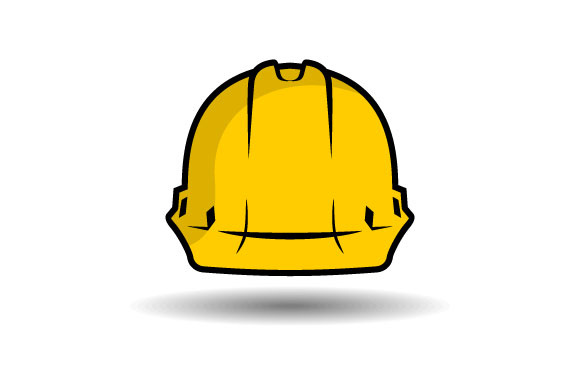 adobe illustrator safety helmet vector download