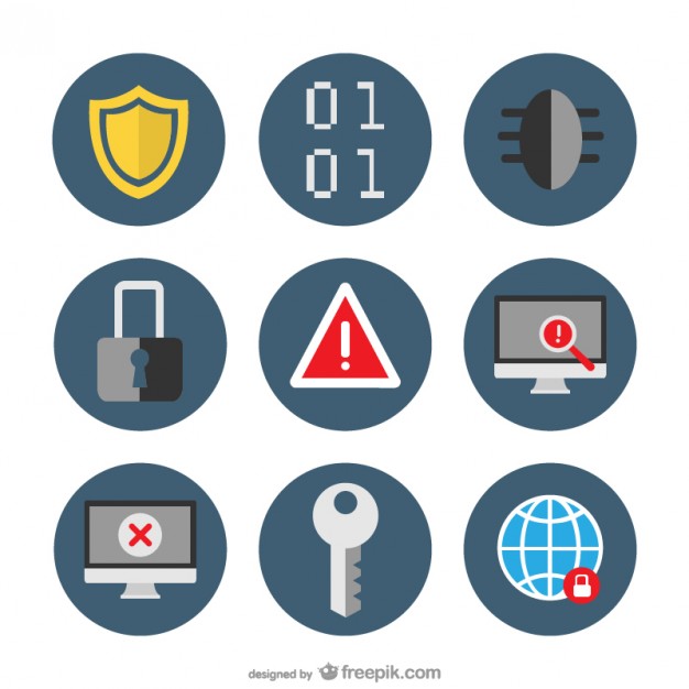 626x626 Safety Icons Set Vector Free Download