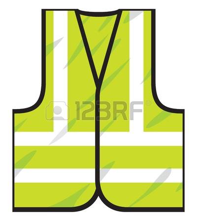 400x450 Safety Jacket Clipart