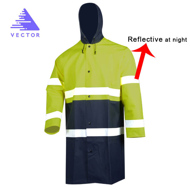 640x640 Vector Safety Jacket Reflective High Visibility Security Jackets