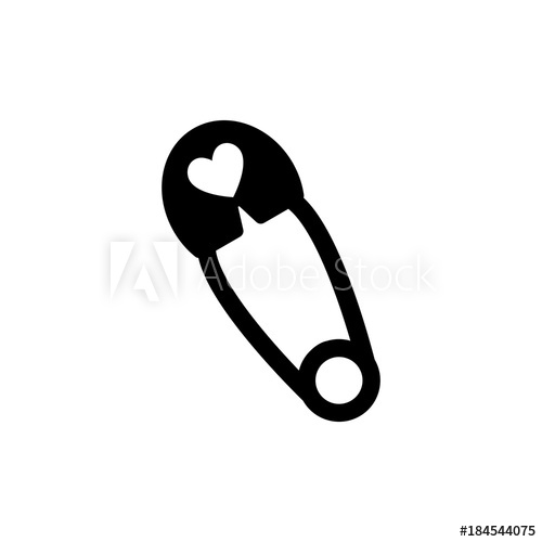 500x500 Safety Pin Vector