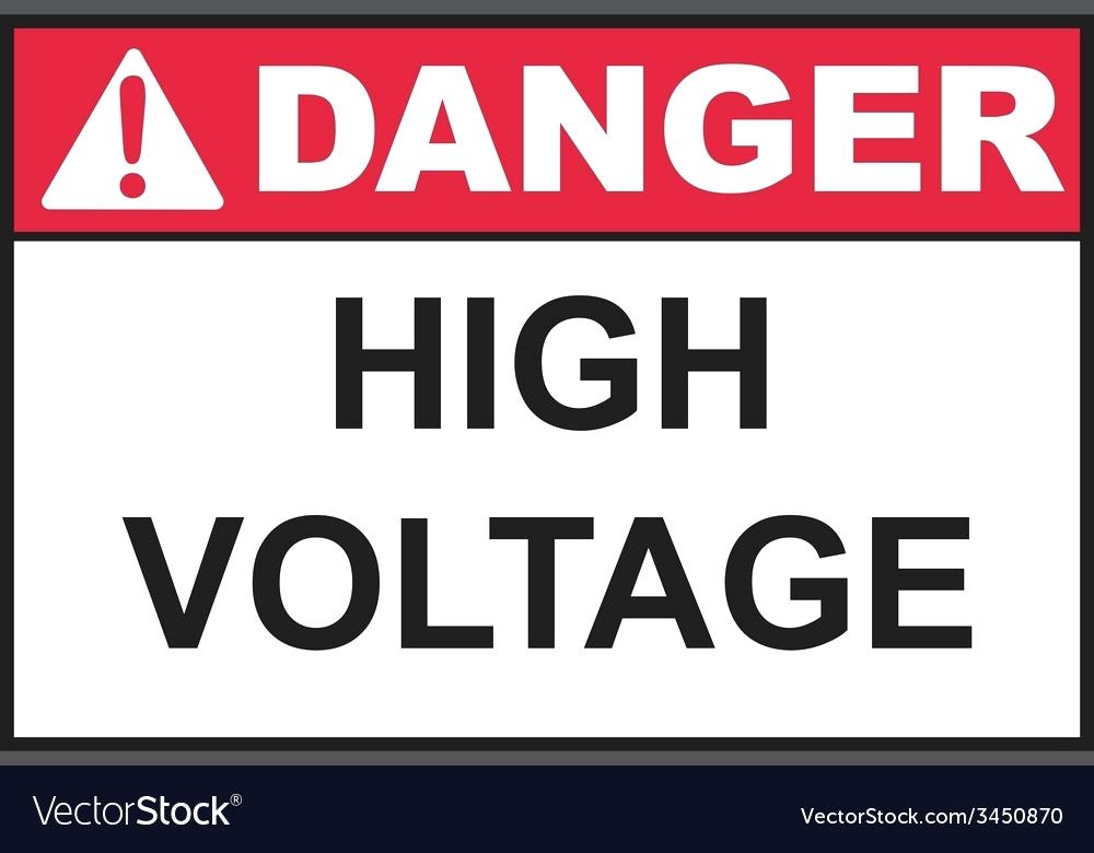 High Voltage Sign Danger Vector Image Safety Signage Teguh 1000x780 High Voltage Sign Danger Vector Image Safety Signage Teguh