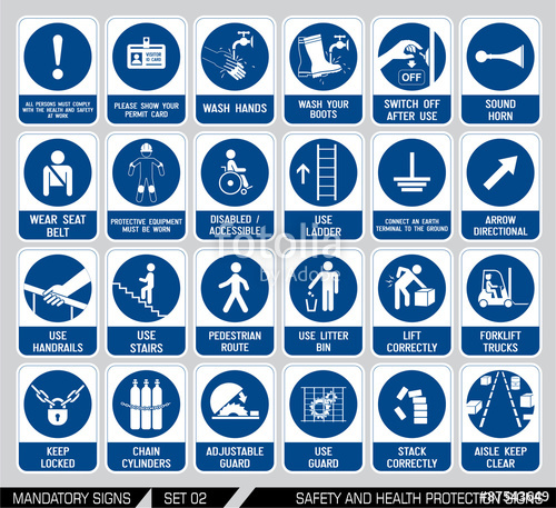 Safety Sign Vector at Vectorified.com | Collection of Safety Sign ...