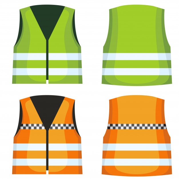 Safety Vest Vector at Vectorified.com | Collection of Safety Vest ...