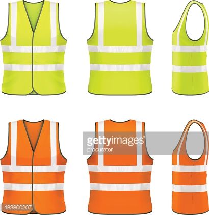 410x422 Vector Art Safety Vest Jrso Safety Cartoon, Illustration, Vest