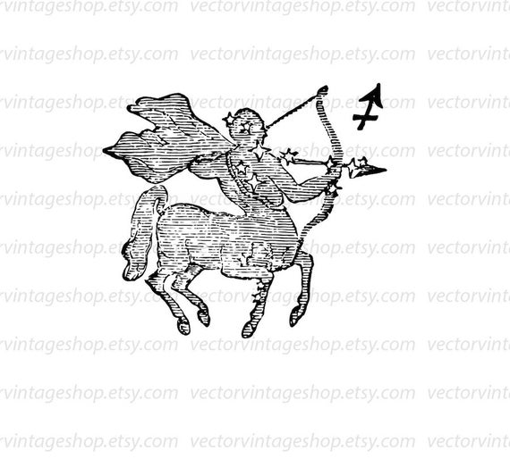 Sagittarius Vector Clipart Astrology Sign Graphic November Etsy 570x514 Sagittarius Vector Clipart Astrology Sign Graphic November Etsy