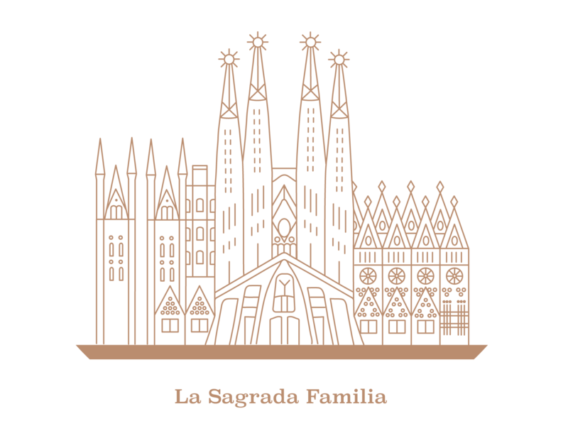800x600 La Sagrada Familia Icon