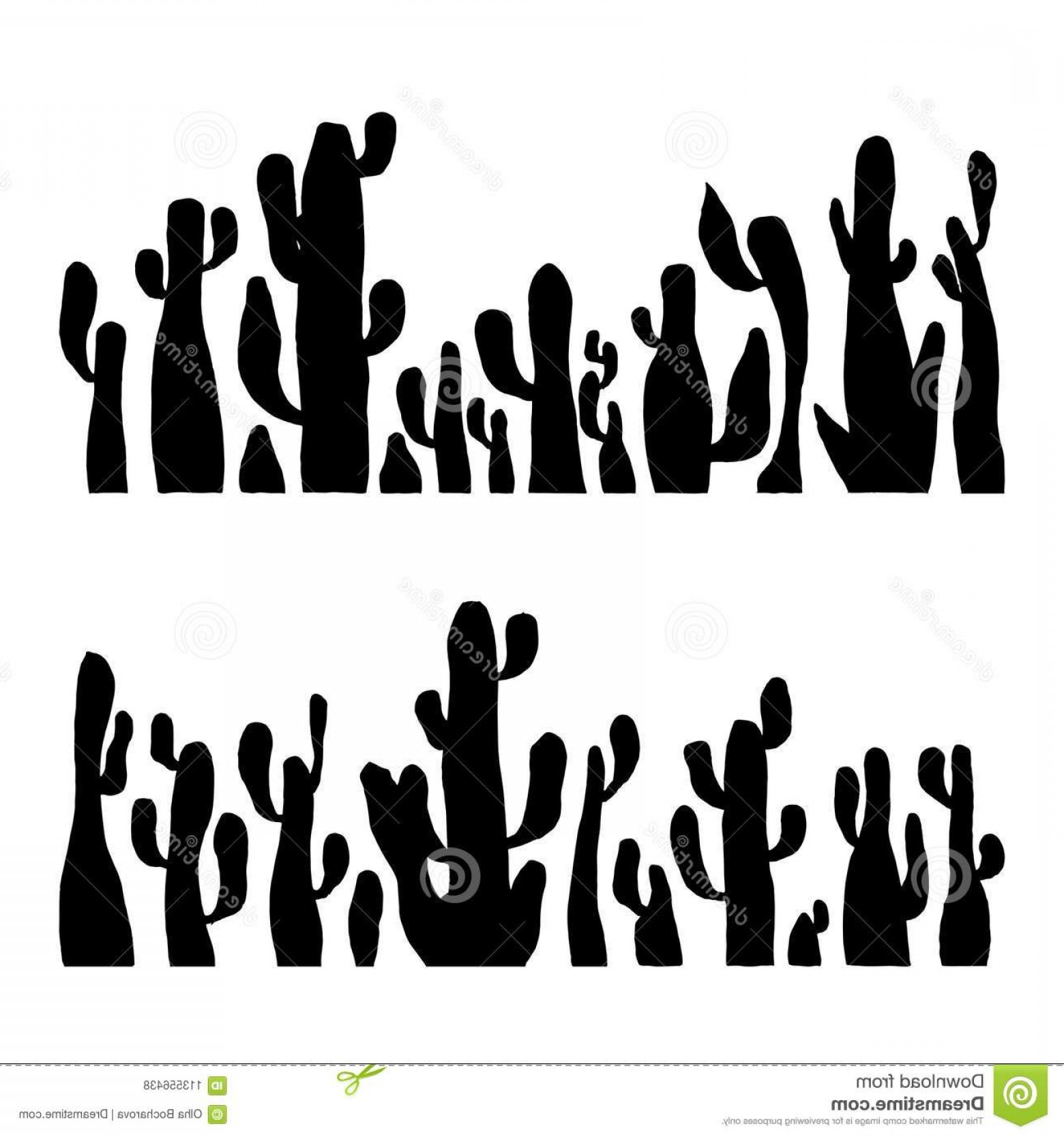 Cactus Silhouette Vector Catamart 1560x1668 Cactus Silhouette Vector Catamart