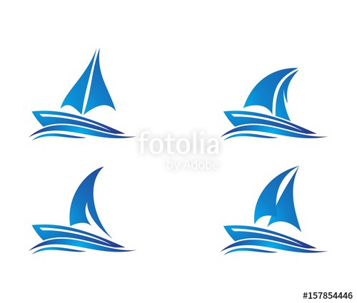 500x425 Sail Boat Logo Boat Logo Design Stock Image And Royalty Free