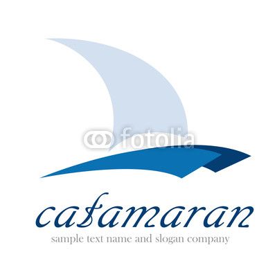 400x400 Logo Catamaran, Yacht And Boat