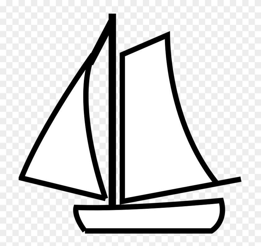 840x792 Sailboat Vector Clipart, Sailing, Boat, Yacht Silhouettes