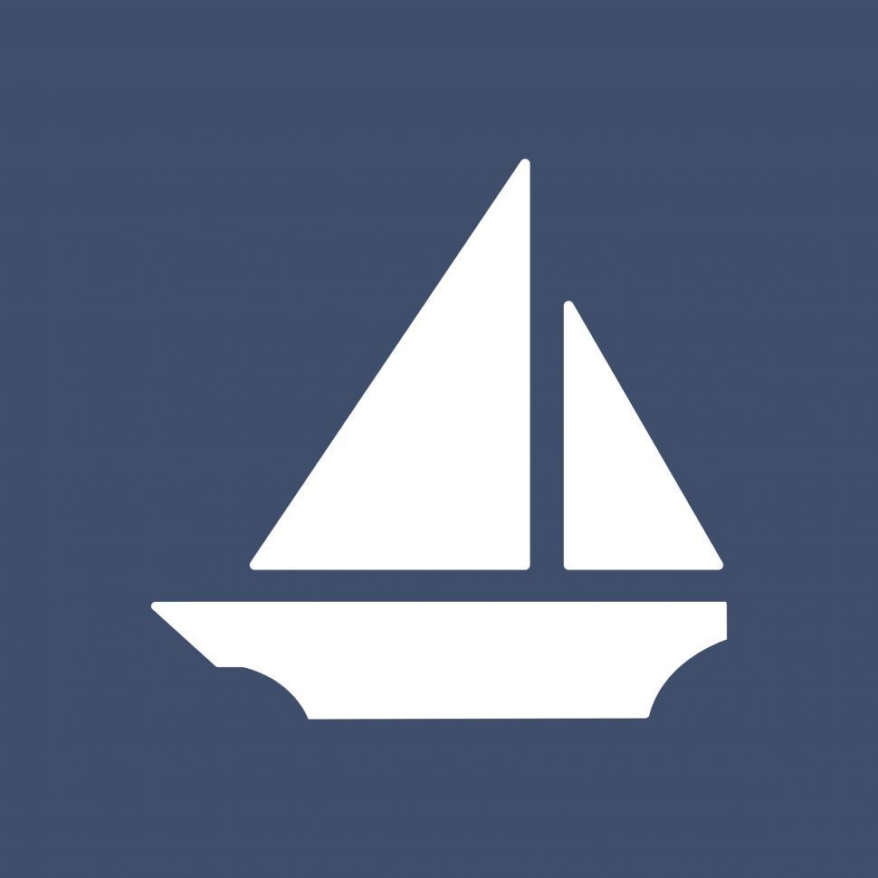 970x970 Get Free Stock Photos Of Sailboat Vector Icon Online Download
