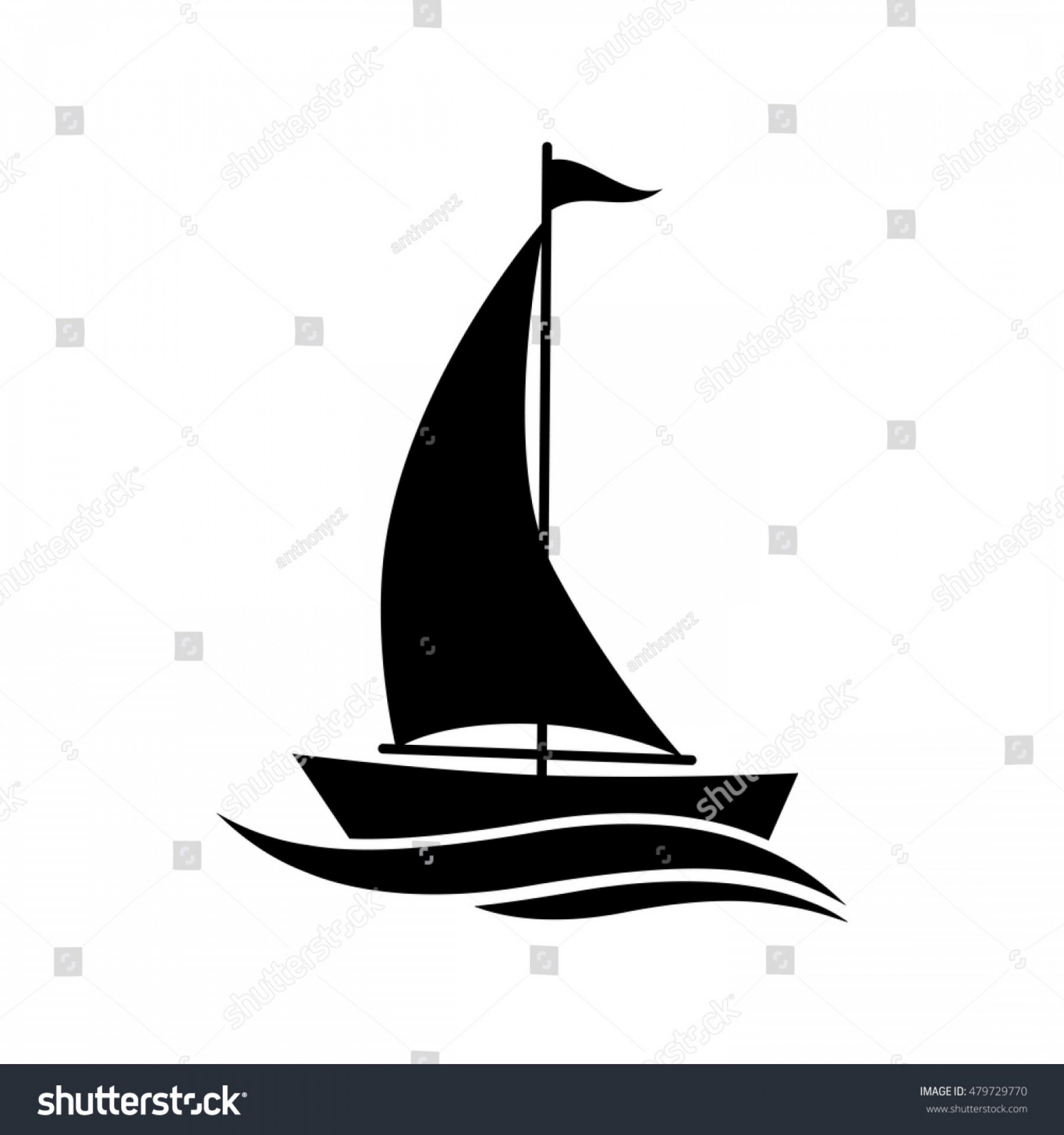 Sailboat Vector at Vectorified.com | Collection of Sailboat Vector free ...